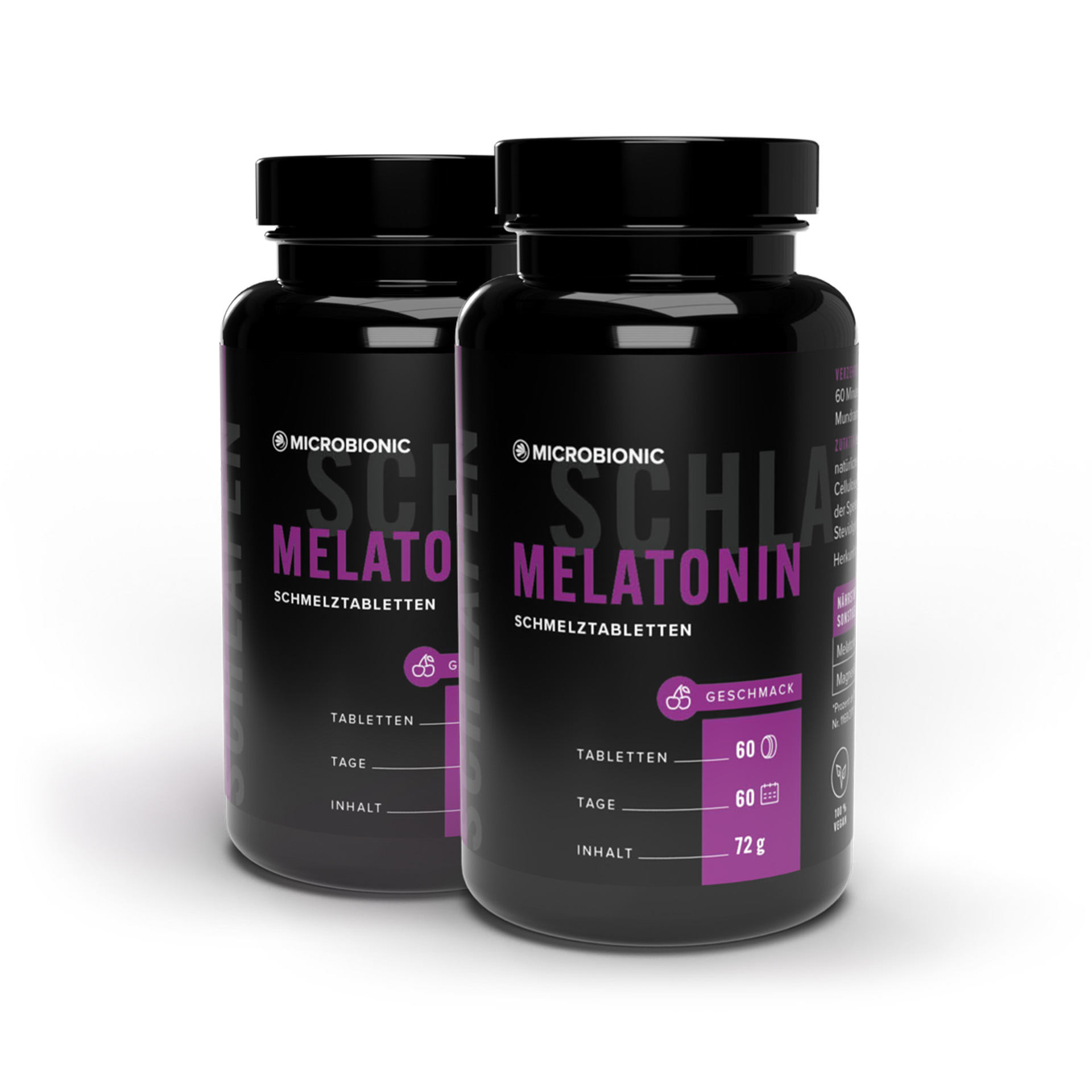 Melatonin Schmelztabletten 2er Set