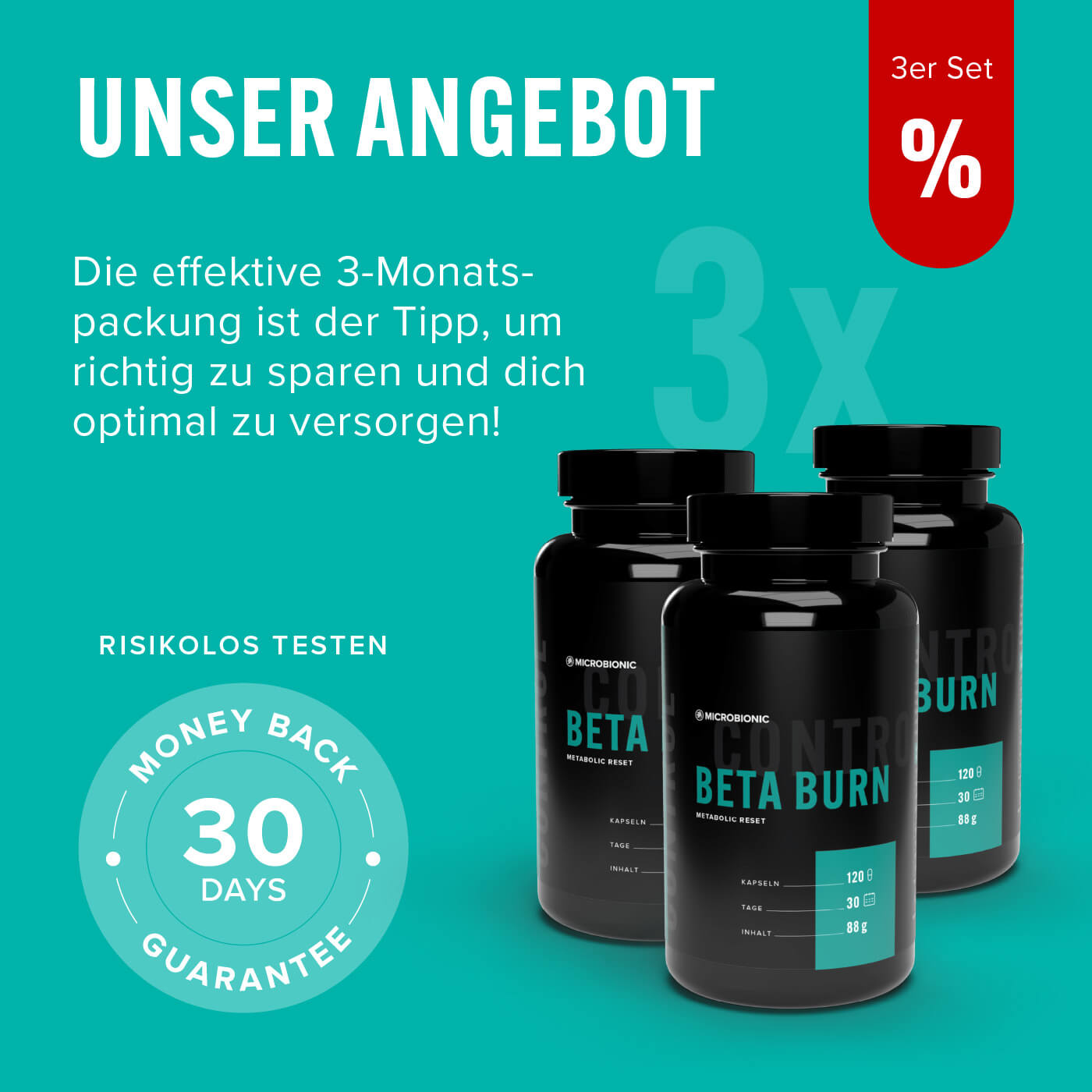 Beta Burn Kapseln 3er Set Beta Burn Kapseln 3er Set