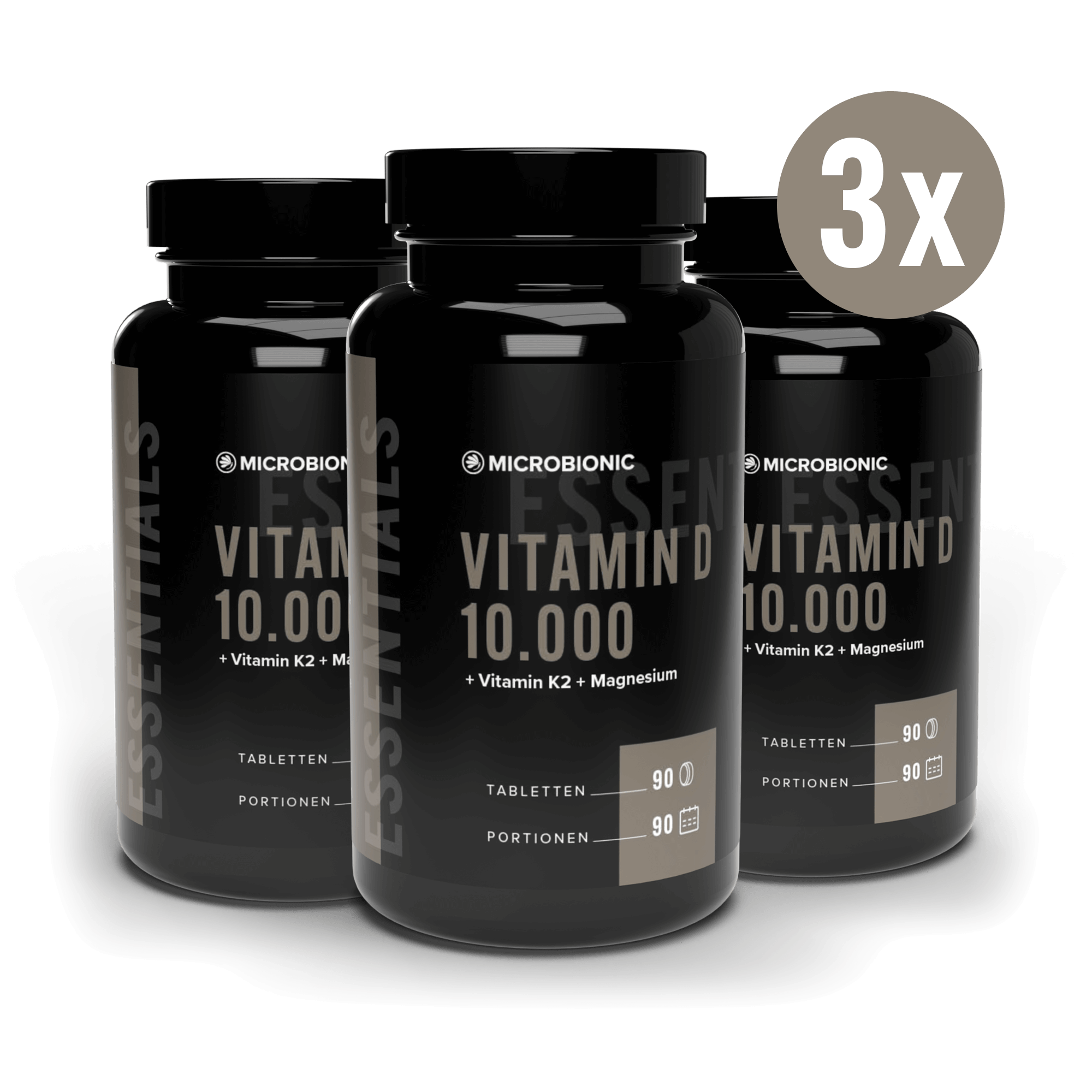 Vitamin D3 10.000 Tabletten 3er Set Vitamin D3 10.000 Tabletten 3er Set