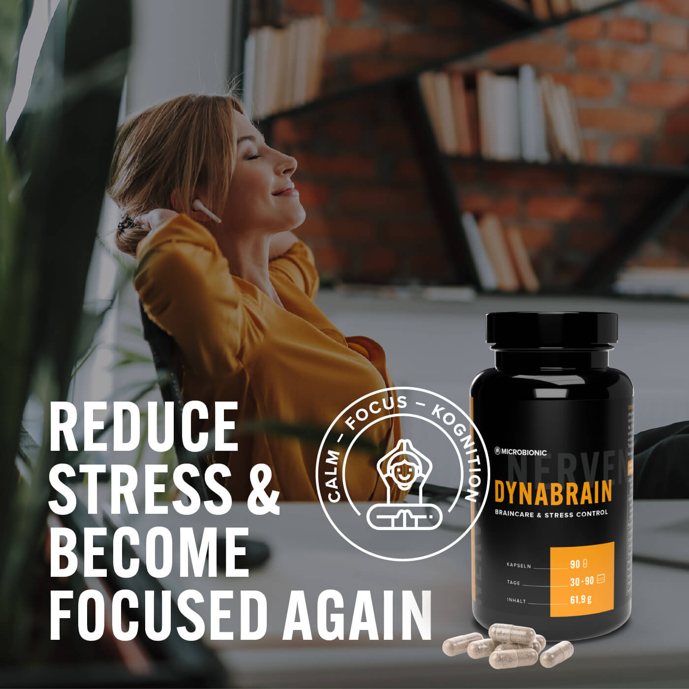 Dynabrain – Reduce Stress And Become Focused Again